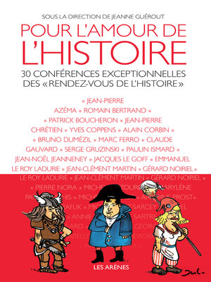 cover image of Pour l'amour de l'histoire